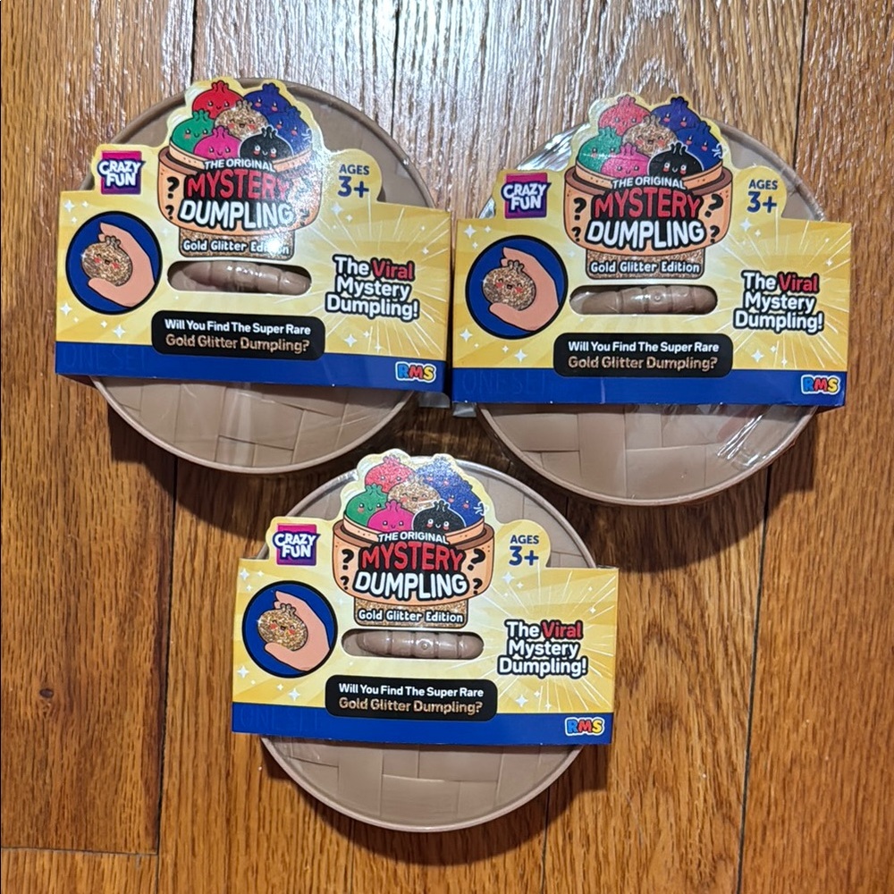 Mystery Dumpling Gold Glitter Edition - (Gold) RMS five below crazy fun